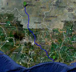 Abidjan to Bamako overland
