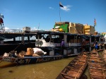 Pinasse on the Niger River